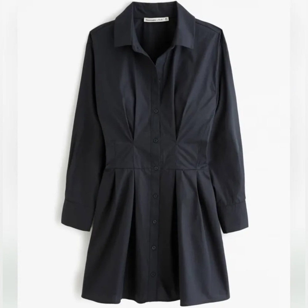 Abercrombie Poplin Shirt Dress